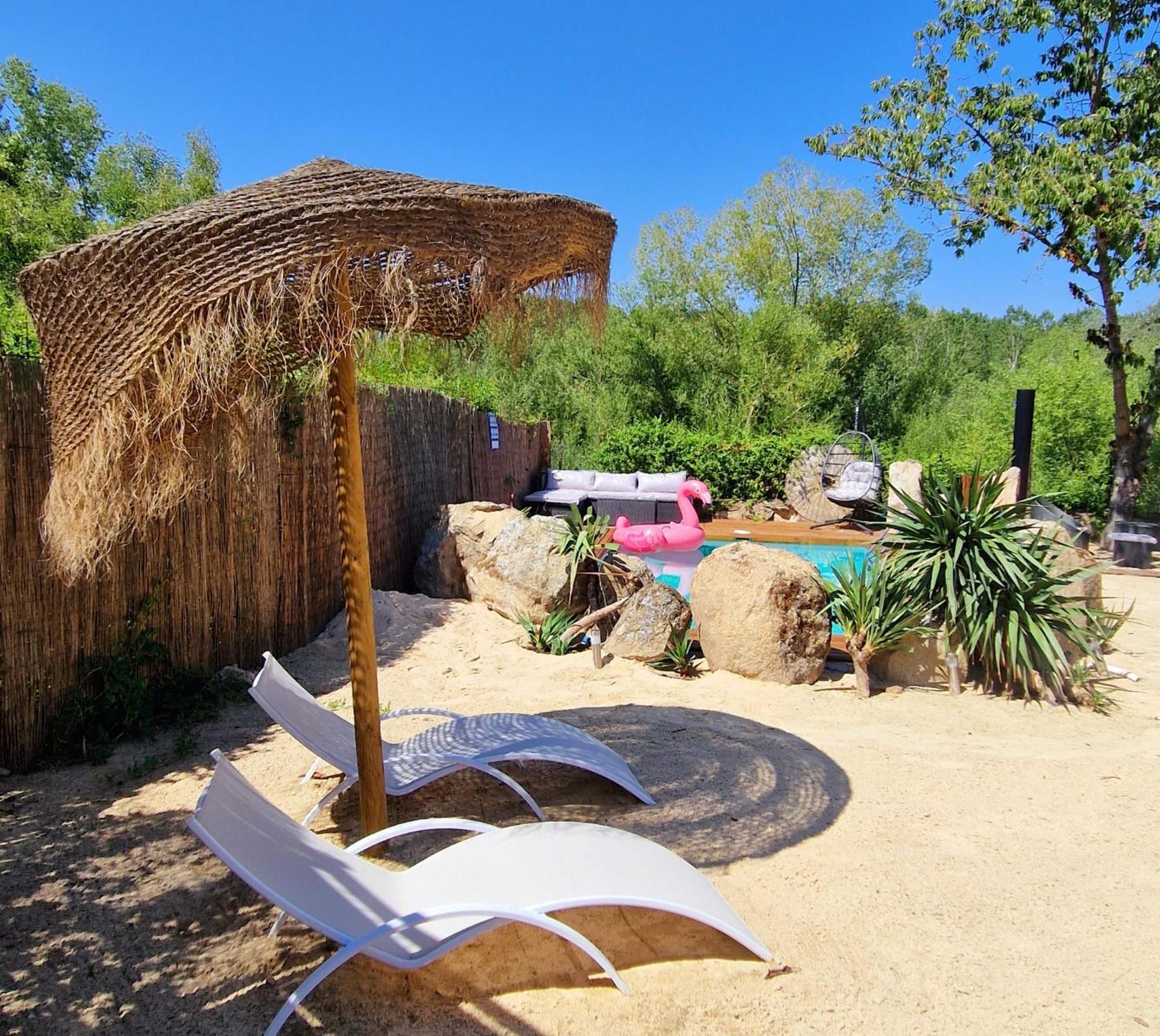 Complejo Oasis Beach Sobre El Rio Huerta  Zewnętrze zdjęcie
