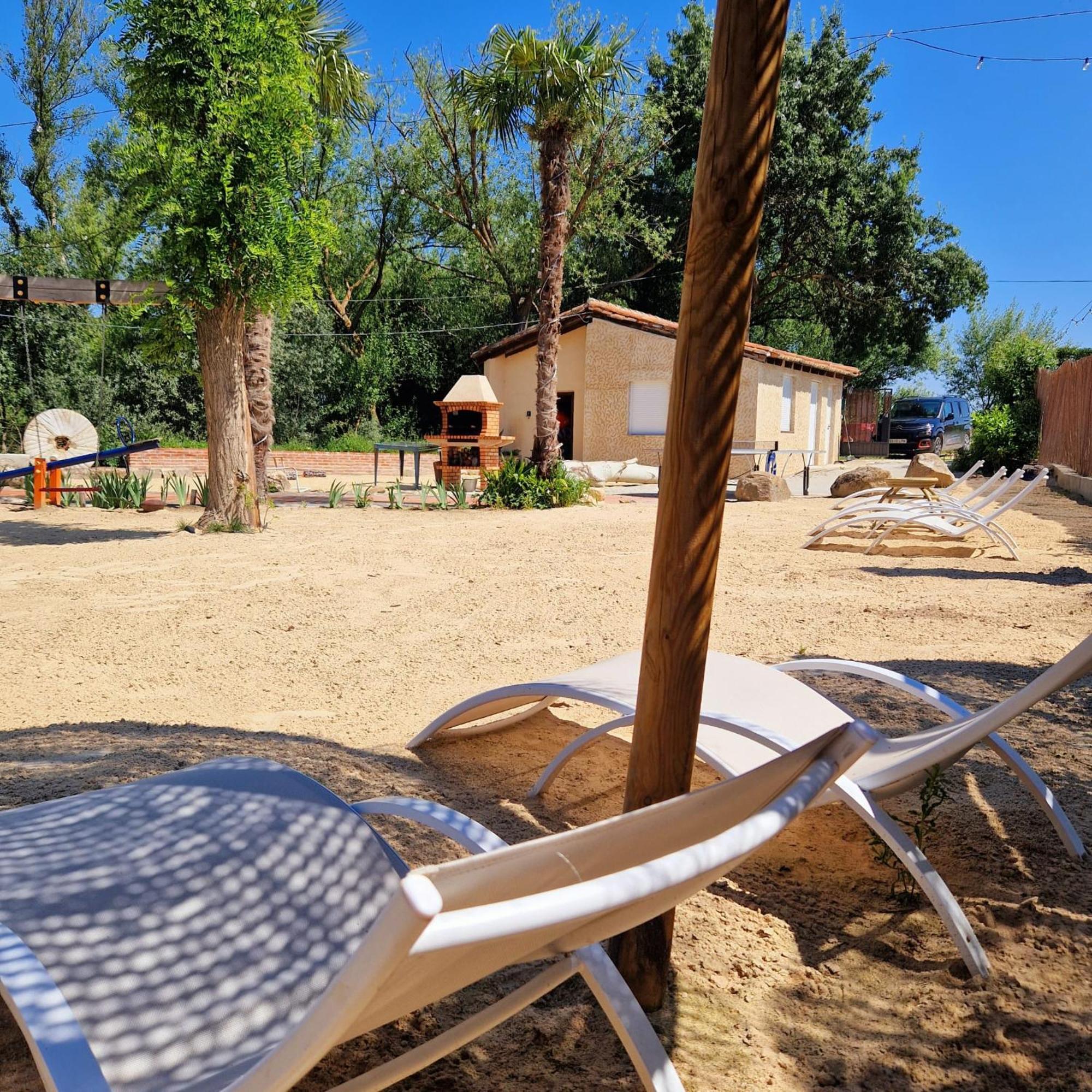Complejo Oasis Beach Sobre El Rio Huerta  Zewnętrze zdjęcie